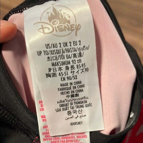 Disney Red and Black Cars Swim Shirt - Picture 3 of 3